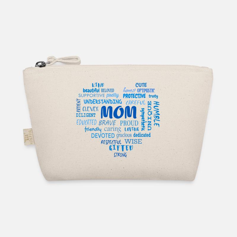 Beste Mutter Qualitäten und Mama Eigenschaften Bio-Täschchen