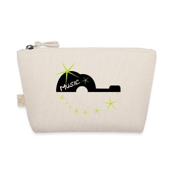 Star Gitarre - Bio-Täschchen - Natur - Vorne