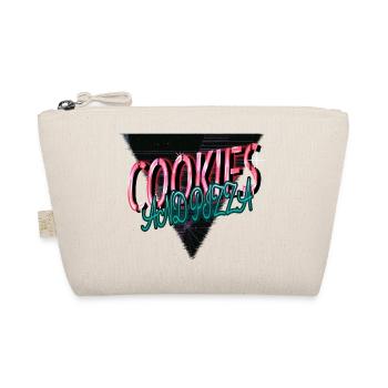 Teacher Valentines Day Pastry Birthday Present Cat - Organic Pouch - nature - Front