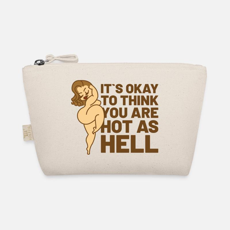 curvy hot as hell Bio-Täschchen