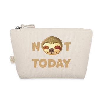 Pas aujourd’hui paresseux cadeau drôle - Trousse biologique - nature - Devant