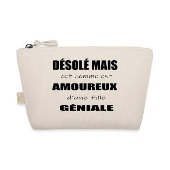 Homme Amoureux - Trousse biologique - nature - Devant