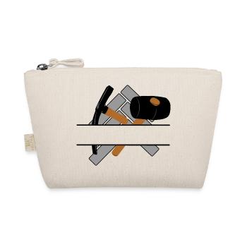 Paver logo with transparent bar in between - Organic Pouch - nature - Front