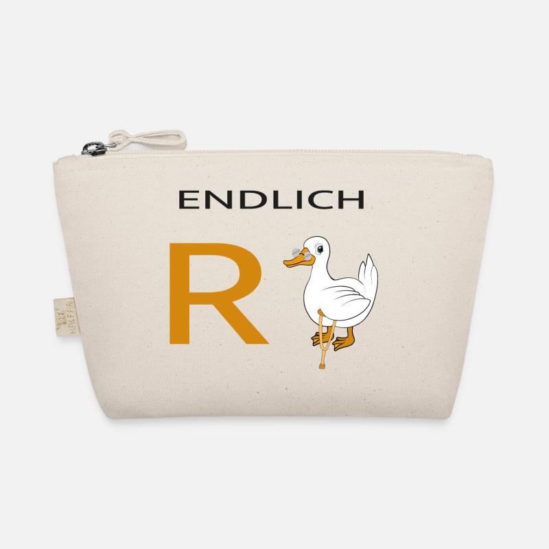Endlich Rente Ente - Bio-Täschchen - Natur