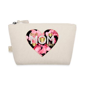 Heart - Best Mom of All Time - Organic Pouch - nature - Front