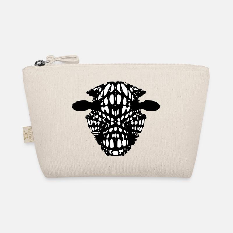 Tête de vache stylisée Trousse biologique