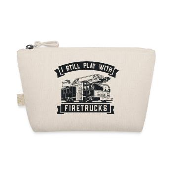 Feuerwehrmann Feuerwehr & Sprüche - Bio-Täschchen - Natur - Vorne
