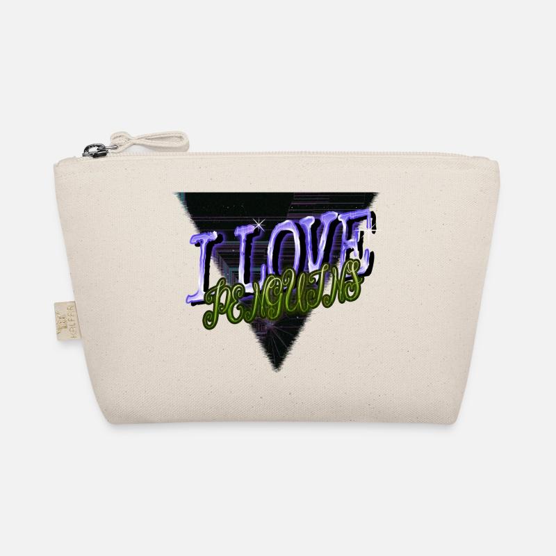 bday cute penguin sayings emperor awesome funny Bio-Täschchen