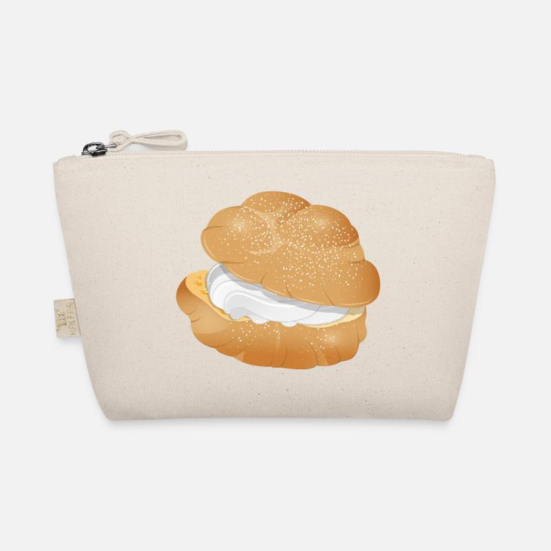 Illustration d’une crème fourrée feuilletée Trousse biologique