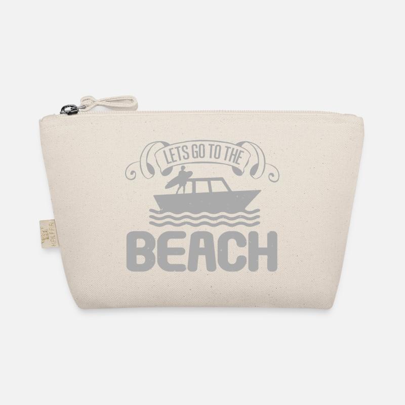 LASSEN SIE LOS AN DEN STRAND Bio-Täschchen