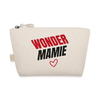 Wonder mamie, cadeau pour les super grand-mères - Trousse biologique - nature - Devant