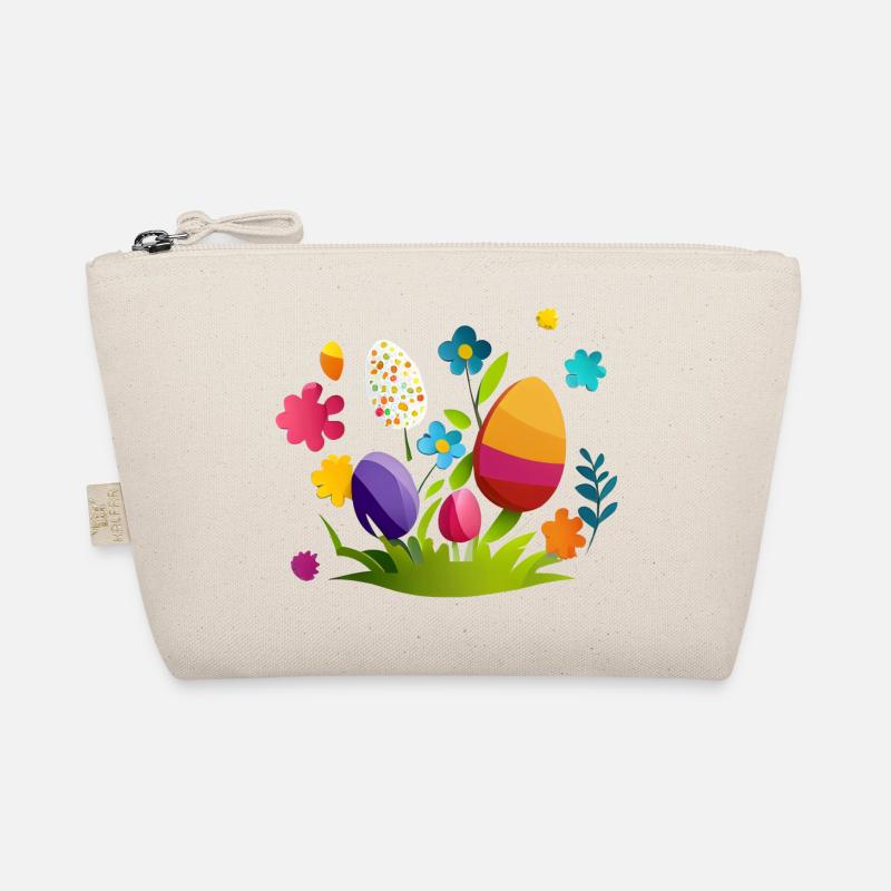 Cute design baby egg for Easter and spring Organic Pouch