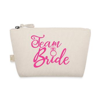 Team Bride Enterrement de vie de jeune fille Groupe de mariage - Trousse biologique - nature - Devant