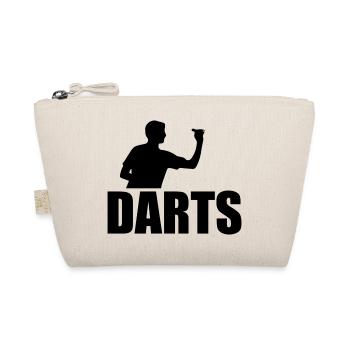 Darts Sports Fun - Organic Pouch - nature - Front