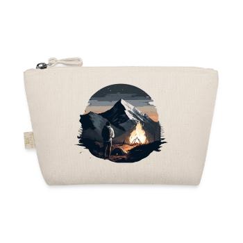 Feu de camp en camping en montagne Chemise de plein air - Trousse biologique - nature - Devant