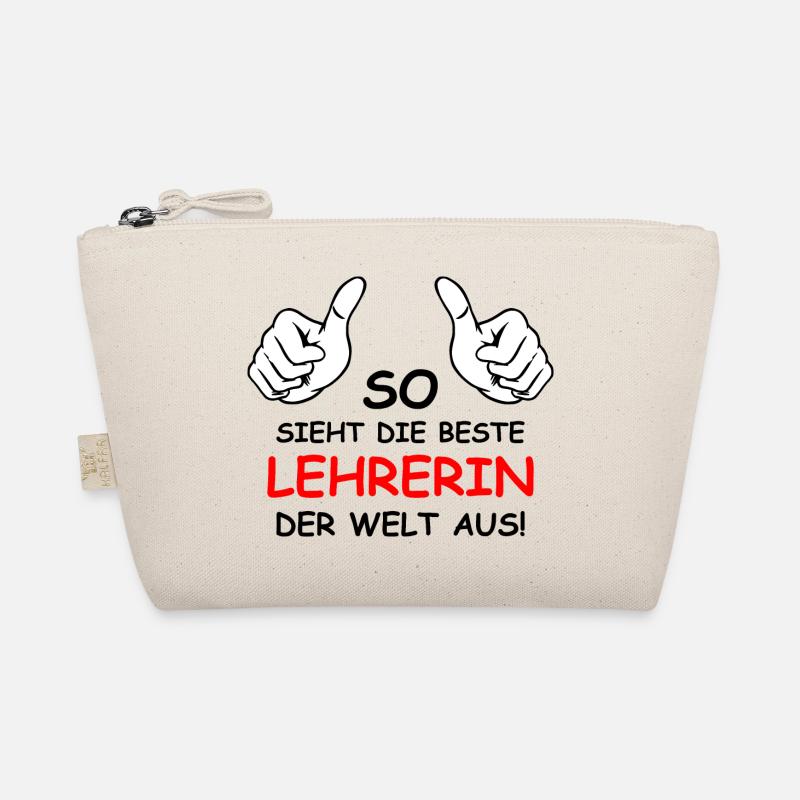 Beste Lehrerin der Welt Bio-Täschchen