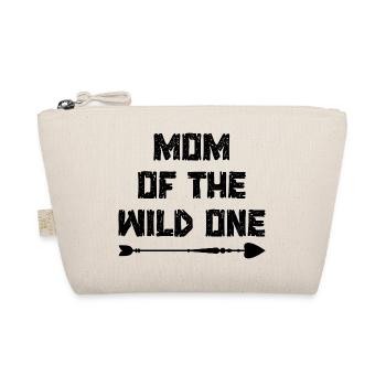Lustiges Mutter Geschenk Mom Muttertag - Bio-Täschchen - Natur - Vorne