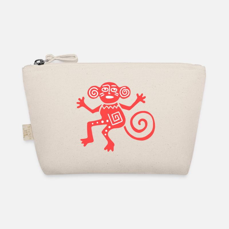 Ancien symbole mexicain, singe, singe Trousse biologique
