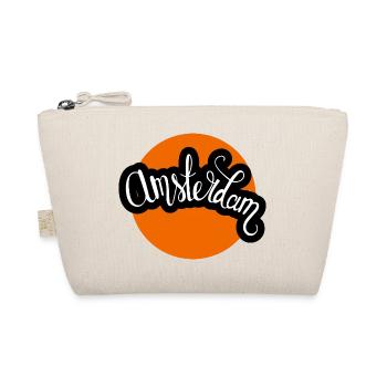 Amsterdam Dutch Orange T-shirt - Organic Pouch - nature - Front