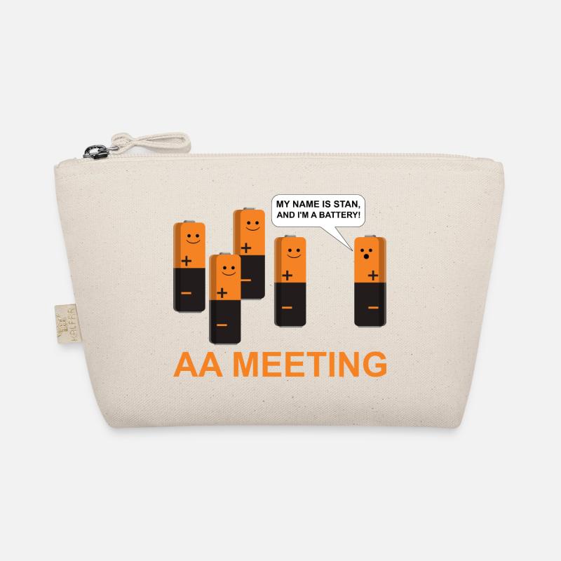 AA Meeting Batterien Bio-Täschchen