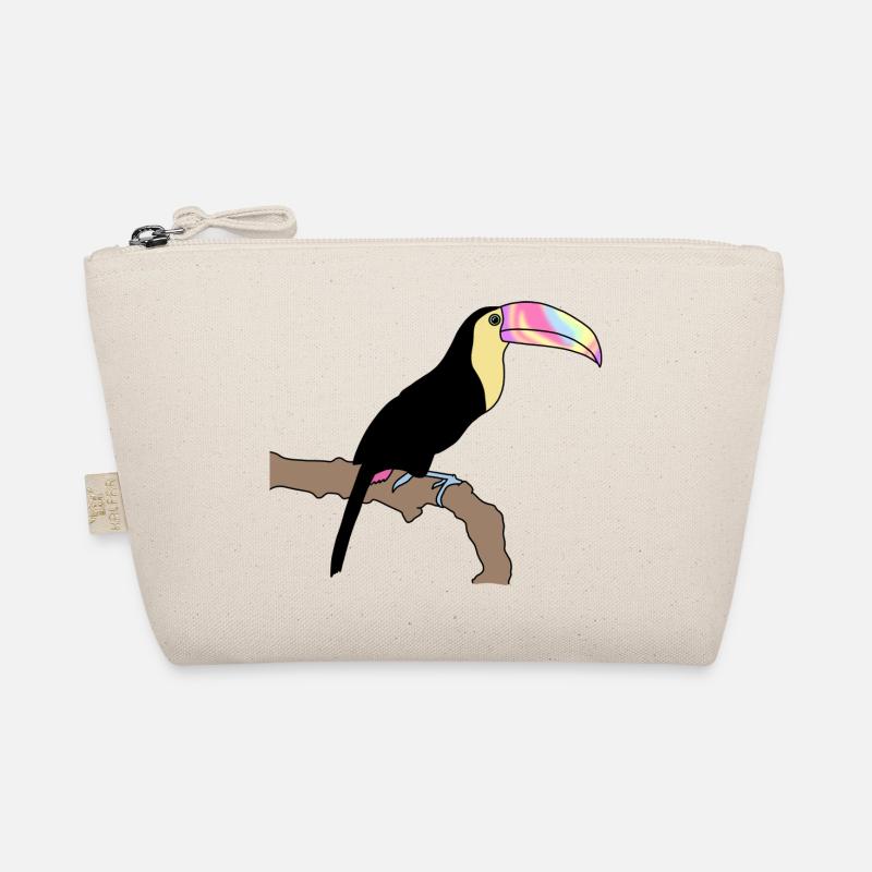 Toucan Tie Dye Version Organic Pouch