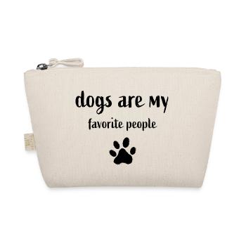 dogs - Bio-Täschchen - Natur - Vorne