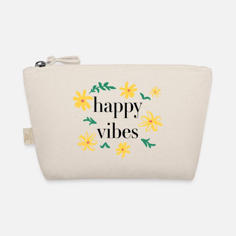 happy vibes Bio-Täschchen