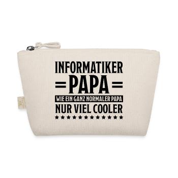 Informatiker Lustig Spruch Programmierer Geschenk - Bio-Täschchen - Natur - Vorne
