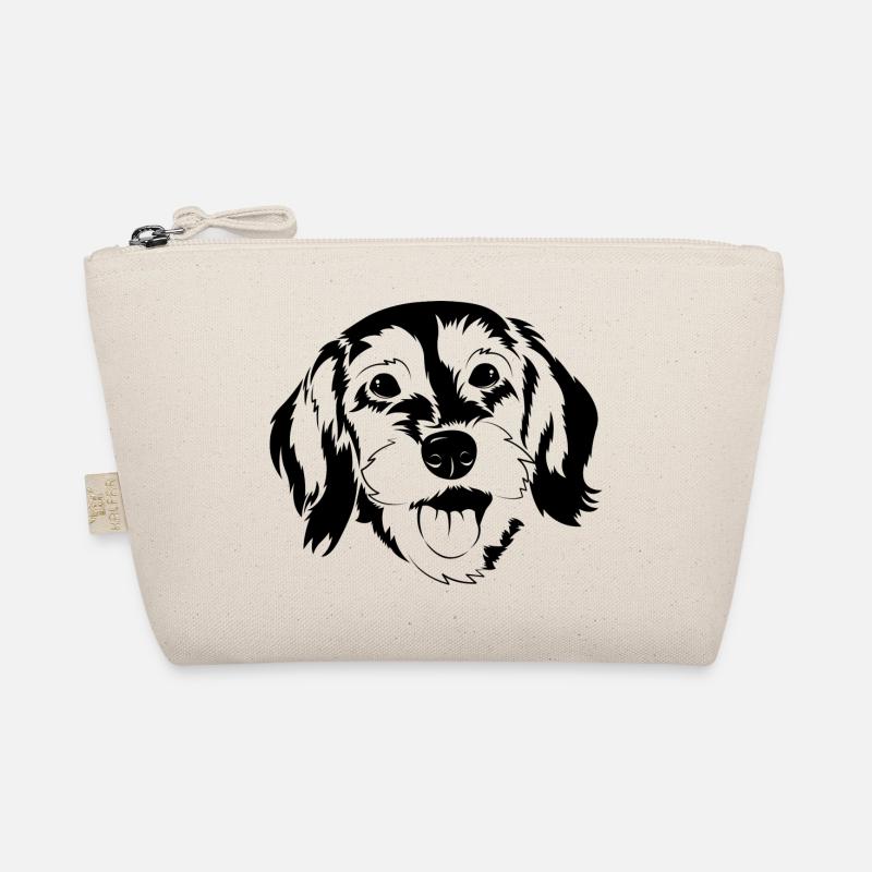 Dachshund face Organic Pouch