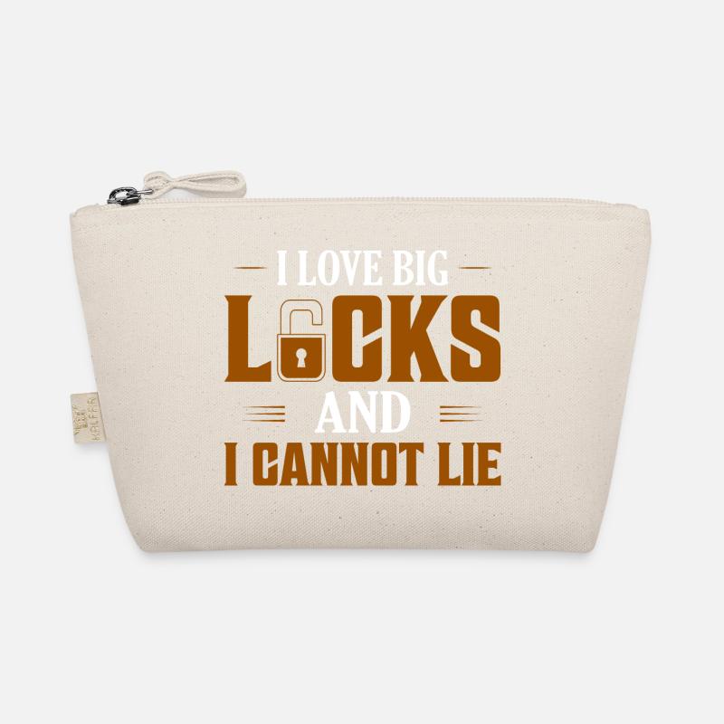 I Love Big Locks And I Cannot Lie Lockpicker Locks Bio-Täschchen