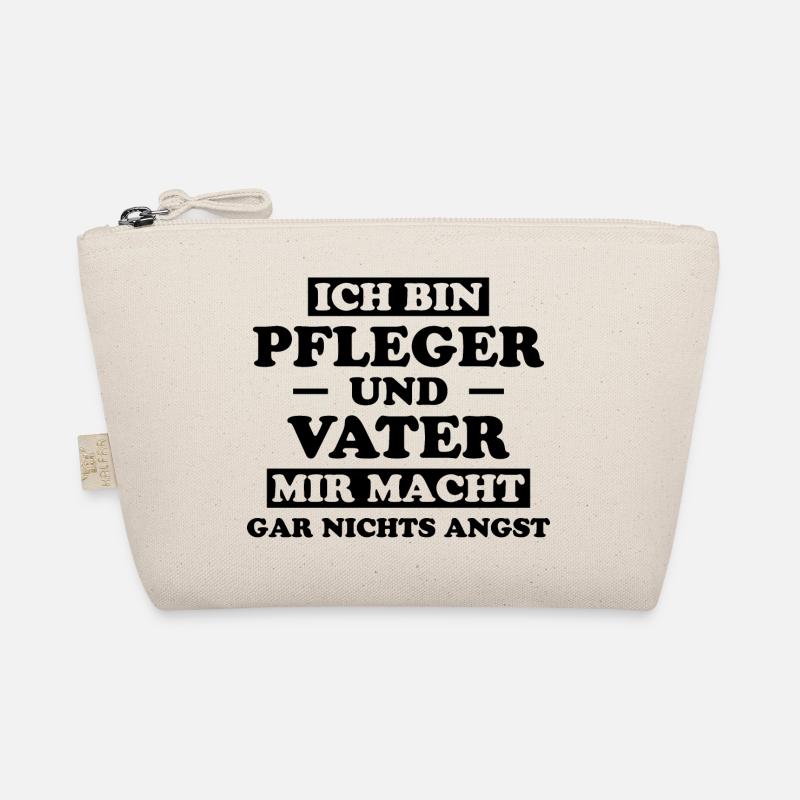 Pfleger Spruch Altenpfleger Witz Pfleger Geschenk Bio-Täschchen