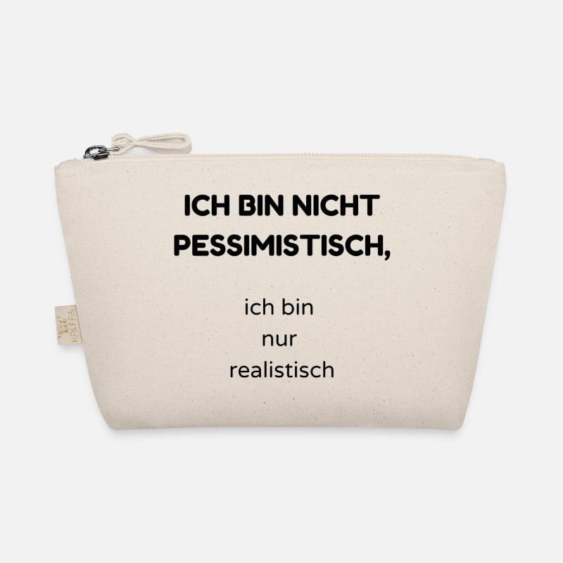 pessimistisch Bio-Täschchen