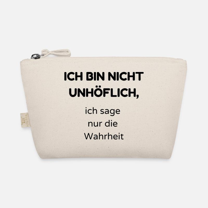 unhöflich Bio-Täschchen