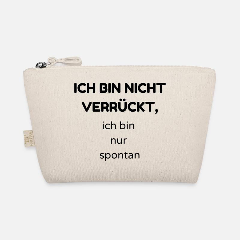 verrückt - Bio-Täschchen - Natur