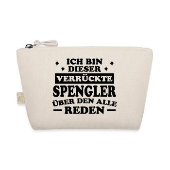 Spengler Beruf Lustiger Spruch Handwerker Geschenk - Bio-Täschchen - Natur - Vorne