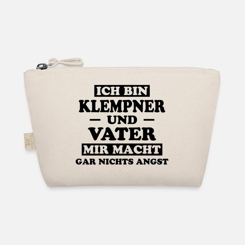 Klempner Beruf Lustiger Spruch Klempner Geschenk Bio-Täschchen