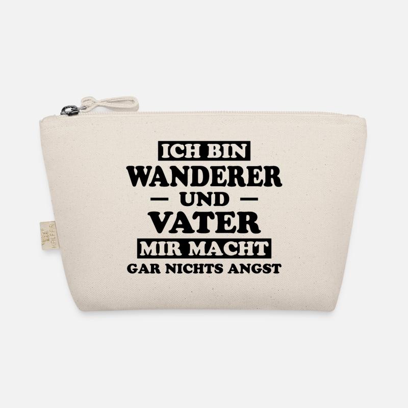 Wanderer Outdoor Lustiger Spruch Wandern Geschenk - Bio-Täschchen - Natur