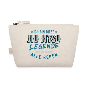 Kampfsport Kampfkunst Martial Arts Jiu Jitsu - Bio-Täschchen - Natur - Vorne