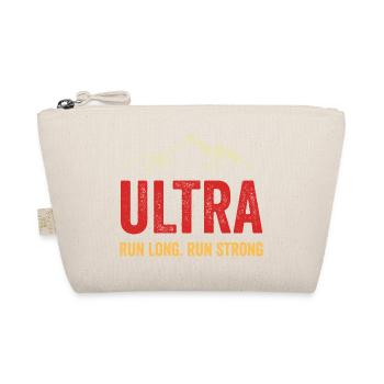 Ultra Running - Lauf lang. Laufen Sie stark. - Bio-Täschchen - Natur - Vorne