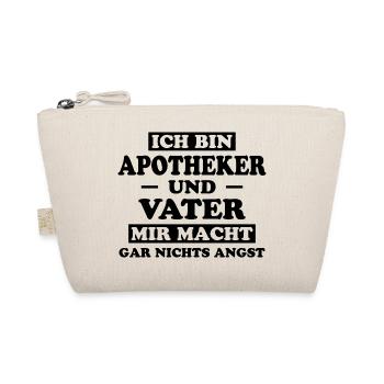 Apotheker Beruf Lustiger Spruch Apotheker Geschenk - Bio-Täschchen - Natur - Vorne