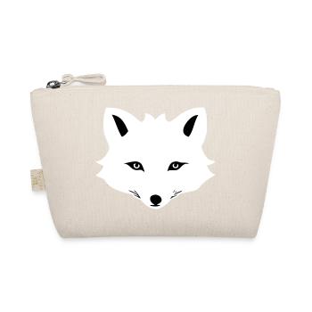 Renard arctique de dessin animé - Trousse biologique - nature - Devant