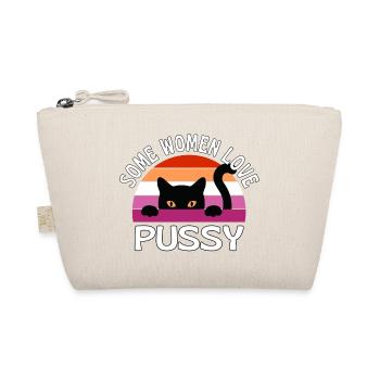 Some women love cats - Organic Pouch - nature - Front