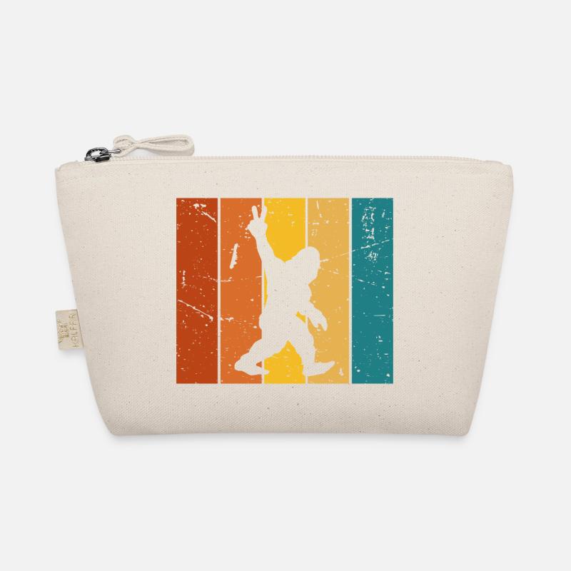 Gorilla Geschenk Vintage Bio-Täschchen