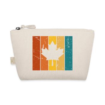 Canada Vintage Gift - Organic Pouch - nature - Front