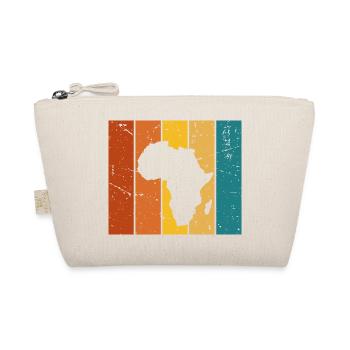 Africa Vintage gift - Organic Pouch - nature - Front