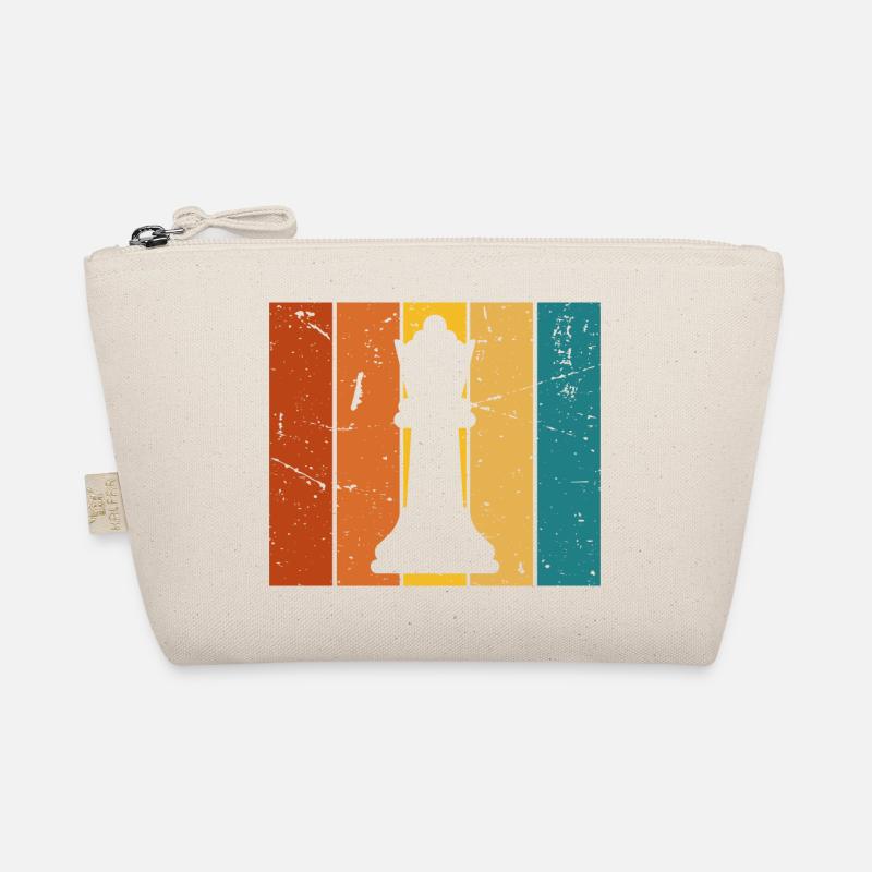 Vintage gift chess game Organic Pouch