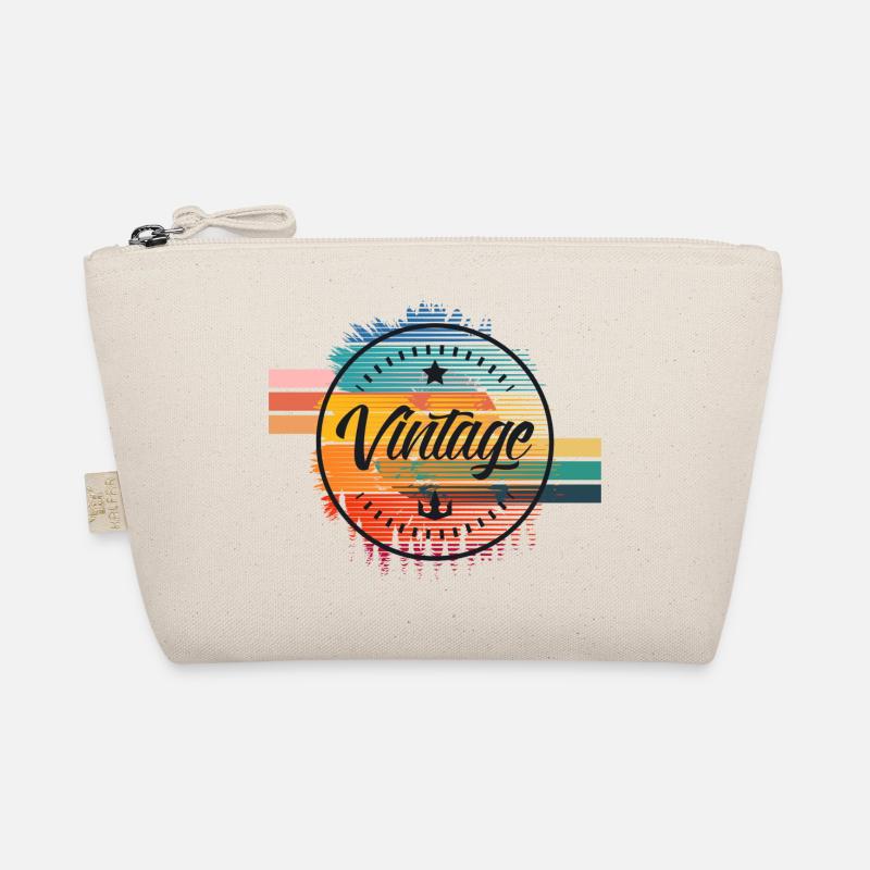 Vintage - Bio-Täschchen - Natur