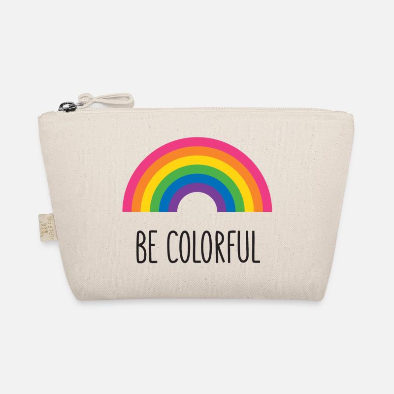 Pride Month LGBTQ - Sei bunt - Bio-Täschchen - Natur