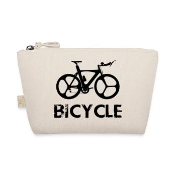 Triathlon Swim Bike Run Marathon - Bio-Täschchen - Natur - Vorne