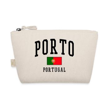 Porto Portugal Flag – City Design - Organic Pouch - nature - Front